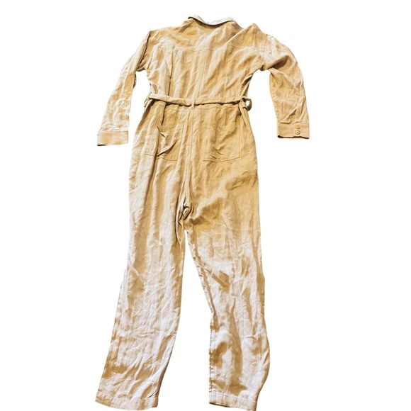 THE FIFTH LABEL NWT Wilderness Tan Button Down Pantsuit - Picture 4 of 9